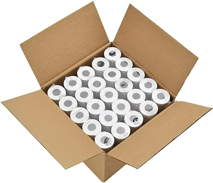 Customized Size And High Quality High Whiteness With Three Protections 80 X 60 Pos Thermal Paper Roll 