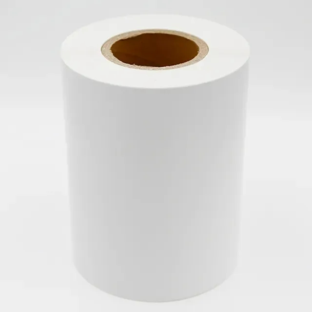  Customized Various Size Blank Acrylic Coated Coated Paper Label Jumbo Roll Self Adhesive Paper 