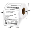 Strong Adhesive Shipping Express Sticker Direct Thermal Label Roll 4 X 6 Thermal Label 4 X 6 Thermal Label Paper Roll