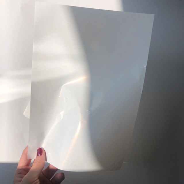 Waterproof,Oil And Dust Proof Poster Material Glossy Self Adhesive Pp-synthetic Paper Vinyl Sticker 