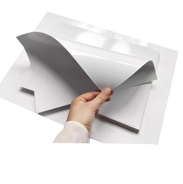 semi gloss paper coated two side self-adhesive label