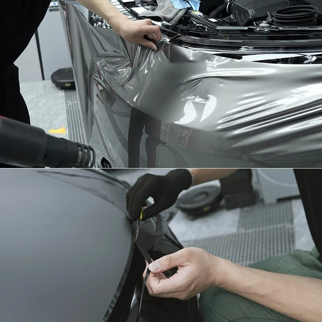  High-end manufacturer casting grade hot selling OEM automotive wrap automotive paint surface protection film color TPU PPF Color film, 