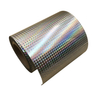 Clear Self Adhesive Print Holographic Hologram Sticker Plastic Film On Paper Label 