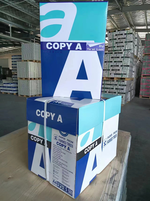 Copy paper suppliers70gsm 75gsm 80gsm A4 Size Copy Bond Print A One Ream Paper Draft Double White Printer Office Copy Paper