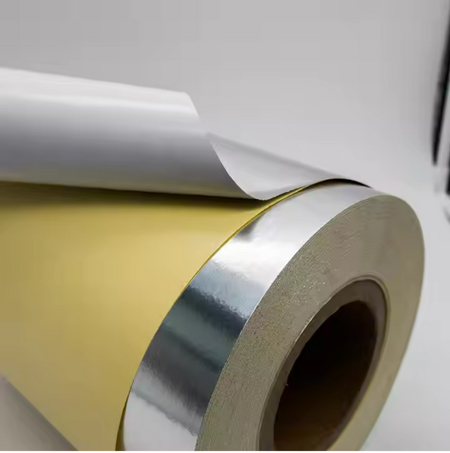 Self Adhesive Aluminum Foil Paper Jumbo Rolls